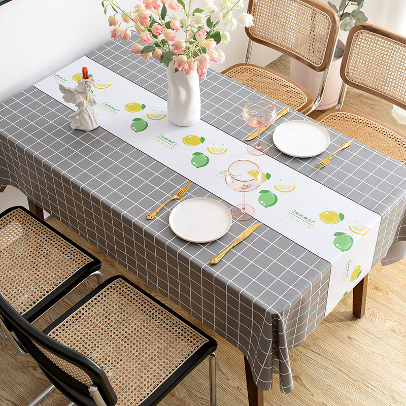Lemon-Gray Check