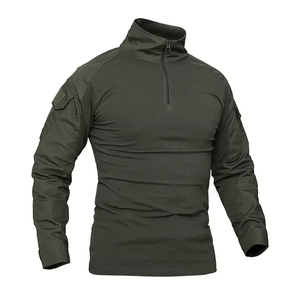 SIVI Outdoor Men's Frog Manga larga Entrenamiento Camuflaje <span class=keywords><strong>Camo</strong></span> Negro Manga larga Camisetas <span class=keywords><strong>t</strong></span>ácticas - Product Image 2