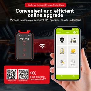 PS001 <b>Tpms</b> Sensor Universal Tire Pressure Monitoring System Status OBD Data Upload Programming Tool 1 Year /WiFi for - Product Image 5
