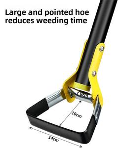 Houes Hula <span class=keywords><strong>de</strong></span> jardin à long manche avec boucle <span class=keywords><strong>de</strong></span> désherbage réglable pour planter des fossés - Product Image 2