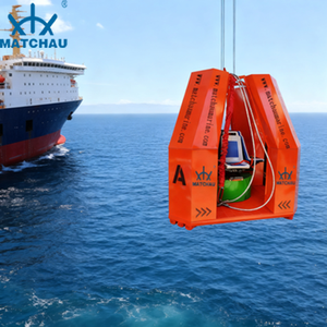 ตะกร้าลอยน้ำแบบกบสำหรับ 4 6 10 คน แพลตฟอร์มลอยน้ำคุณภาพสูง อุปกรณ์ช่วยชีวิตทางทะเล - Product Image 3