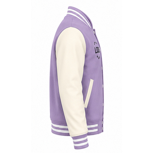 Eco-Friendly Breathable Winter Wear Letterman <b>Jacket</b> Manufacturer OEM Wholesale Stand Front Simple Polyester <b>Men</b> Varsity <b>Jacket</b> - Product Image 4