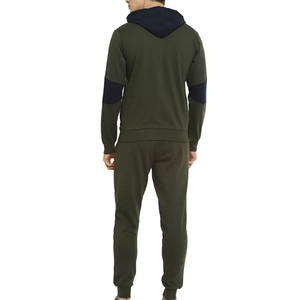 Ensemble décontracté d'été pour homme : survêtement deux pièces (hoodie et short) 100 % coton, grandes tailles, couleur unie, avec logo personnalisé sérigraphié - Product Image 5