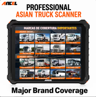 Lecteur de code pour camions diesel ANCEL HD3200 Pro prend en charge Hino Isuzu Fuso UD Volvo Hyundai KIA Diagnostic complet du système avec imprimante en option