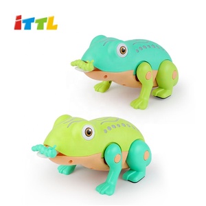 Educativo Electrónico Plástico Animal Walking Rana Mascota Juguetes Promocionales Animales De Juguete - Product Image 2