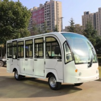 Voiture de tourisme 72V avec certification CE Navette touristique électrique 14 sièges