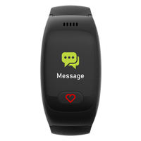 Reloj de pulsera de alta calidad 4G para ancianos, pulsera con detección de caída, localizador GPS Personal SOS