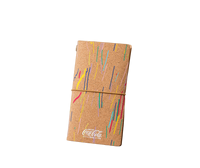 FOCUS Eco-Friendly Logo Personnalisé Coffret Cadeau Personnel Petit Journal Compagnon de Voyage Journal Parapluie Tasse Liège Café Marc Bloc-Notes