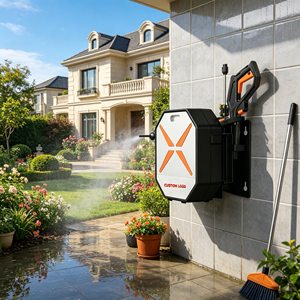 Nettoyeur haute pression mural 2200W à couple élevé, électrique, pour voiture, avec <span class=keywords><strong>enrouleur</strong></span> de <span class=keywords><strong>tuyau</strong></span> <span class=keywords><strong>automatique</strong></span>, pour la maison, le garage et le detailing - Product Image 3
