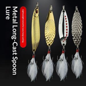 Leurre de pêche en alliage de zinc en forme de sangsue, 3/5/7/10g, le plus vendu en 2026, pour poissons d'eau douce - Product Image 2