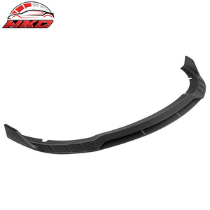 Compatible con Charger SRT 2015-2016 V6 Estilo B, Labio de Parachoques Delantero Negro Mate - Product Image 3