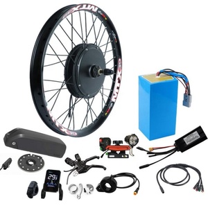 New Arrived 48v 1000W 1500w 2000w Rear Electric Bike <b>Wheel</b> Brushless DC Hub Motor Ebike Electric Bicycle Bike Conversion Kit - Product Image 2