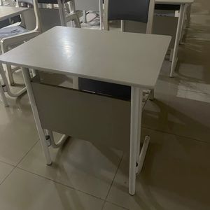 Lin Ying School <b>Desk</b> And Chair <b>Set</b> 500x700x750mm Height Adjustable Modern Minimalist Style For Classroom Use - Product Image 2