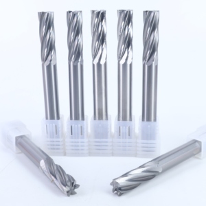 Tungstène personnalisable 6 cannelures carbure 6F <span class=keywords><strong>carré</strong></span> 55hrc fraises en bout Cnc carbure Six cannelures fraises sont utilisées pour la <span class=keywords><strong>coupe</strong></span> - Product Image 1