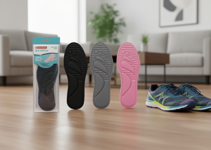 Solette ILA SOOTUA Footprint di grandi dimensioni per uomo, solette sportive in cotone, comode - Product Image 2