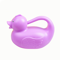 Arrosoir en forme de canard personnalisé, bouteille d'eau en plastique colorée pour enfants, bon marché