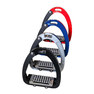 Vendita calda staffe di sicurezza in alluminio con cuscinetti in acciaio inox dimensioni 12.5cm per equitazione - Product Image 1