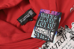 New THAT'S A AWFUL LOT OF COUPH SYRUP <b>Top</b> Quality Heavyweight 100% Cotton Hoodies High Street Brand Loose Casual Hoodie for Men - Product Image 3