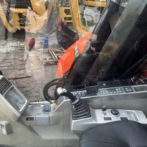 Excavadora de cadenas Doosan DX80 usada, excavadora pequeña Develon de 8 toneladas, pintura original, motor Yanmar en venta - Product Image 5
