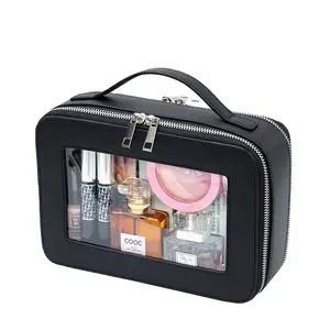 Durable Toiletry Bag Makeup Box Large Capacity Cosmetic Beauty Case Travel Storage Cosmetic Organizer Bag