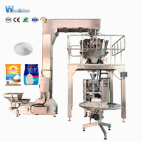 Machine d'emballage verticale automatique Weeshine WPV200 pour sel et sucre en sachets de 200g à 1kg à bas prix