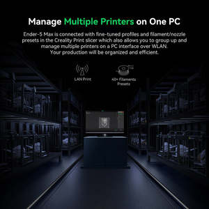 เครื่องพิมพ์ 3 มิติ EU Ender5 ใหม่เอี่ยม ประสิทธิภาพสูงและเชื่อถือได้ เสียงเงียบ วัสดุ ABS รับประกัน 1 ปี ขนาดใหญ่ 40*40*40 - Product Image 3