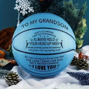 N. 7 palloni sportivi sportivi Indoor e Outdoor basket con pompa ad aria e palla regalo - Product Image 4