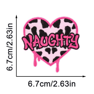 <span class=keywords><strong>Patches</strong></span> Bordados Personalizados em Rosa Doce e Estiloso para Jaquetas, Bolsas, Chapéus, <span class=keywords><strong>Jeans</strong></span> e Decoração de Roupas DIY - Product Image 1