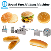 Nouvelle machine électrique automatique pour pains à hot-dogs, machine à pains à hamburgers, machine à fabriquer du pain rond et à rouler la pâte pour usage en boulangerie
