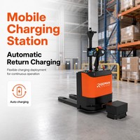 Chariot élévateur autonome Reeman 1,5 tonne AGV AMR Robot, capacité de charge 1500 kg, recharge automatique pour la manutention de palettes en entrepôt et la logistique