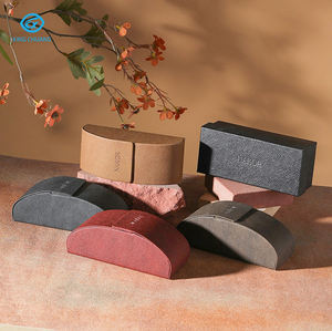 กล่องแว่นตาทำมือออปติคอลกล่องแว่นตาหนังกล่องแว่นตาสองขนาด - Product Image 4