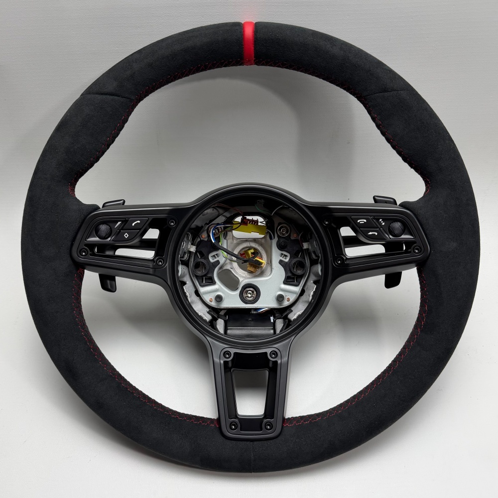 Auto Assembly Suede Steering Wheels (Porsche Fitment), photo 4