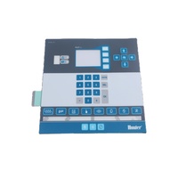 Clavier à membrane rétroéclairé avec boutons en relief en aluminium et plastique chinois, interrupteur à membrane, adhésif 3M467, IP67, contrôle industriel