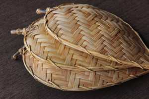 Panier de rangement en bambou de haute qualité – Option économique pour pique-niques et fruits – Panier décoratif - Product Image 4