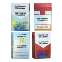 Boîtes cadeaux personnalisées pour tous types de cigarettes, accessoires pour cigarettes, boîte en carton épaissie, boîte d'emballage pour 20 cigarettes