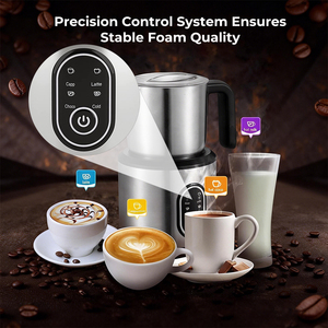 Mousseur à lait de qualité supérieure, le plus vendu, pour latte et chocolat chaud, durable, professionnel et détachable - Product Image 2