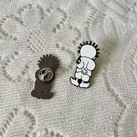 Palestine drapeau broche carte Design émail Badge plaqué or Handala broche pour les fêtes de mariage fiançailles avec alliage pour