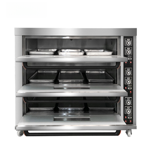 Four à sole abordable, machine <span class=keywords><strong>de</strong></span> cuisson commerciale multi-plateaux, pour pain, pizza et pâtisseries, four à sole certifié CE - Product Image 2