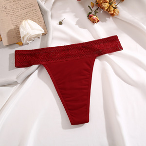 Bragas Menstruales OEM de <span class=keywords><strong>Tiro</strong></span> <span class=keywords><strong>Bajo</strong></span>, 4 Capas Absorbentes, Anti-Fugas, Finas, Lisas, Teñidas, Reutilizables, Transpirables para Mujer - Product Image 3