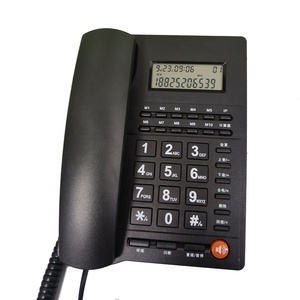 Télé<span class=keywords><strong>phone</strong></span> fixe filaire avec identification de l'appelant pour hôtel, maison et bureau - Vente en gros usine - Product Image 1