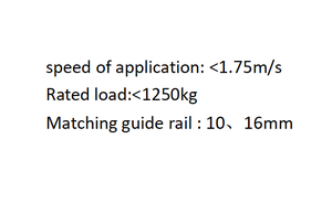 Hiện đại tốc độ cao thang máy đối trọng cán hướng dẫn OX-GL76A giày cho khách sạn & công viên sử dụng vật liệu kim loại - Product Image 5