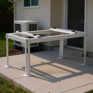 Soporte Ajustable para Mini Split de 9000-24000 BTU, Capacidad de Carga de 200 kg, Marco de Soporte para Aire Acondicionado, Uso en Exteriores - Product Image 2