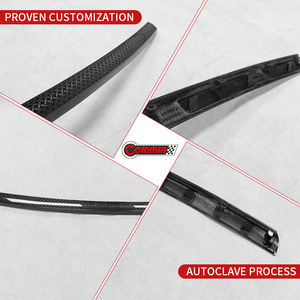 Alerón de fibra de carbono seca estilo 1016 para Rolls Royce Cullinan, piezas de automóvil para carreras. - Product Image 3