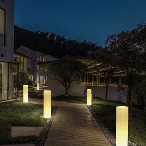 Đèn trụ năng lượng mặt trời <span class=keywords><strong>LED</strong></span> trang trí sân vườn ngoài trời, biệt thự, vườn kiểu tối giản, có tính năng chống thấm nước - Product Image 6