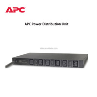 PDU APC AP7526 d'origine et neuf, PDU en rack de base 1U 22kW 400V (6) C19, unité de distribution d'alimentation 32A 400V 3 phases 50/60 Hz 22KVA