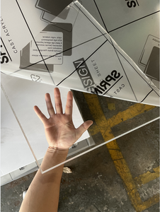 Feuilles acryliques décoratives de feuille acrylique de fonte de <span class=keywords><strong>plexiglas</strong></span> clair de 5mm pour la <span class=keywords><strong>gravure</strong></span> de laser - Product Image 4