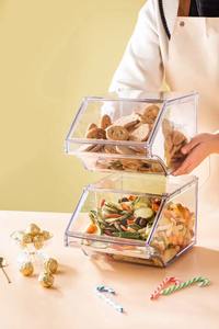 <span class=keywords><strong>ก</strong></span>ล่องเก็บอาหารแบบซ้อนได้สำหรับคุก<span class=keywords><strong>ก</strong></span>ี้ ลู<span class=keywords><strong>ก</strong></span>อม มัฟฟิน <span class=keywords><strong>ข้าว</strong></span><span class=keywords><strong>โอ๊ต</strong></span> ขนมปัง โรล เบเกิล อาหารแห้ง - Product Image 3