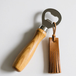 Cá nhân bia mở chai với gỗ xử lý, dễ thương mở bằng gỗ cầm tay cho Pop có thể Soda cho nhà bếp bên nhà hàng - Product Image 1