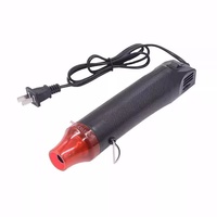 Mini pistolet thermique standard avec protection contre la surchauffe, 220V, à brancher, pour le bricolage, les tampons en caoutchouc, le poudre à embosser, les feuilles rétractables, le nail art et le séchage rapide