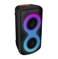 Speaker gigi biru portabel 4.5 inci ganda dengan mikrofon Bass daya tinggi desain baru produk penjualan laris Parlantes 4.5 "Bt